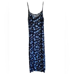 Vintage 90s Floral Maxi Dress large
